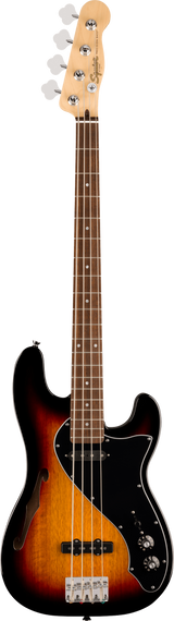 Paranormal Precision Bass® Thinline SJ Laurel Fingerboard Black Pickguard 3-Color Sunburst