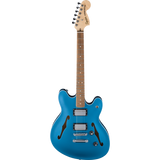 Squier FSR Affinity Starcaster Deluxe Laurel Fingerboard Lake Placid Blue