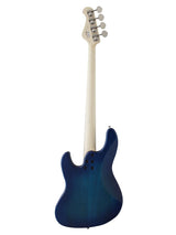 FGN Mighty Jazz Transparent Blue Sunburst Electric Bass
