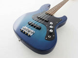 FGN Mighty Jazz Transparent Blue Sunburst Electric Bass