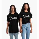 Fender Spaghetti Logo T-Shirt Black M