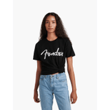Fender Spaghetti Logo T-Shirt Black M