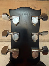 2HD 1982 GIBSON SONEX-180 LP ELECTRIC GUITAR BLACK W/ORIGINAL CASE + SPARE CASE