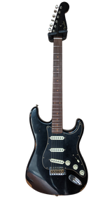 Custom Shop LIMITED EDITION ROASTED DUAL-MAG II STRAT - RELIC AGED BLACK