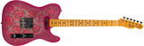 Vintage Custom 68 Telecaster NOS Maple Fingerboard Pink Paisley