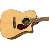 Fender CD-140SCE Dreadnought Walnut Fingerboard Natural w/case