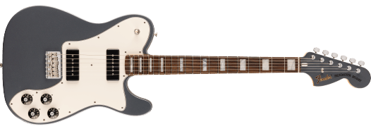 Limited Edition Chris Shiflett Cleaver Telecaster Deluxe Rosewood Fingerboard Charcoal Frost Metallic
