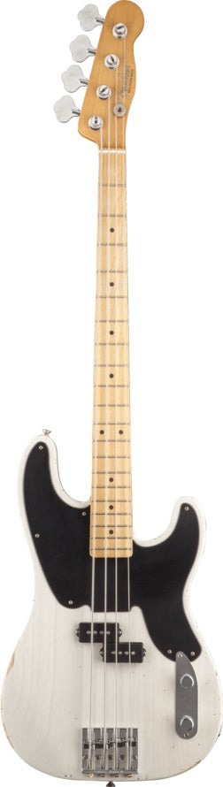 Mike Dirnt Road Worn Precision Bass Maple Fingerboard White Blonde