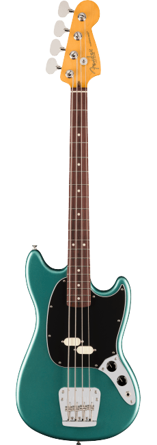 American Professional Classic Mustang Bass® Rosewood Fingerboard Faded Sherwood Green Metallic