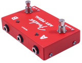 2-Switch ABY Pedal Red