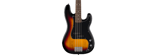 Standard Precision Bass® Laurel Fingerboard Black Pickguard 3-Color Sunburst