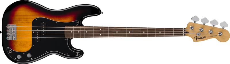 Standard Precision Bass® Laurel Fingerboard Black Pickguard 3-Color Sunburst