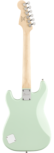 Squier FSR Mini Stratocaster Laurel Fingerboard White Pickguard Surf Green