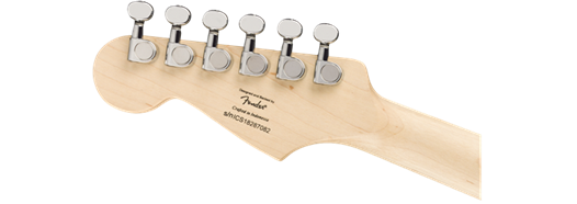 Squier FSR Mini Stratocaster Laurel Fingerboard White Pickguard Surf Green