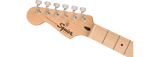 Squier Sonic Stratocaster Left-Handed Maple Fingerboard White Pickguard Black