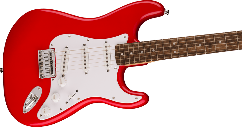 Squier Sonic Stratocaster HT Laurel Fingerboard White Pickguard Torino Red