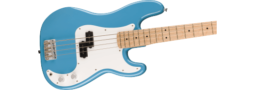 Squier Sonic Precision Bass Maple Fingerboard White Pickguard California Blue