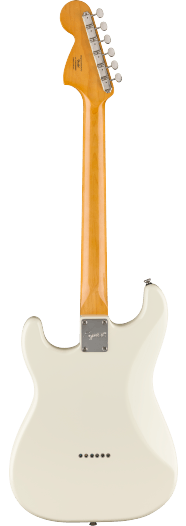 Classic Vibe™ 70s Stratocaster® HT HSS Laurel Fingerboard Black Pickguard Olympic White