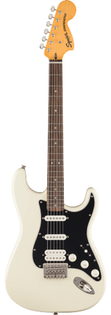 Classic Vibe™ 70s Stratocaster® HT HSS Laurel Fingerboard Black Pickguard Olympic White