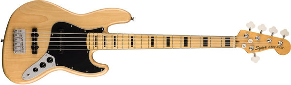 Classic Vibe 70s Jazz Bass V Maple Fingerboard Natural