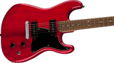 Paranormal Strat-O-Sonic, Laurel Fingerboard, Black Pickguard, Crimson Red Transparent