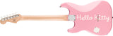 Limited Edition Hello Kitty Stratocaster with Gig Bag Maple Fingerboard Pink