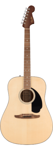 California Standard Redondo™ Pack Spruce Top Black Pickguard Natural