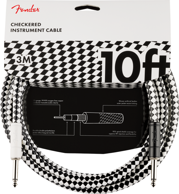 Pro 10 Instrument Cable Checkerboard