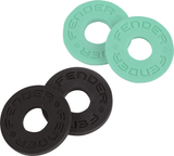 Fender Strap Blocks 4-Pack Black 2 and Surf Green 2