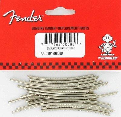 Standard Guitar Frets (Medium Jumbo) (24) - 50mm (H) x 100mm (W) x 37mm (T)