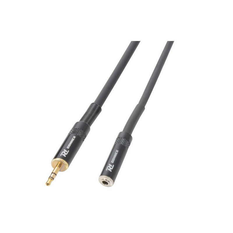 3.5mm Extension - Power Dynamics Stereo Jack Extension Cable 6m