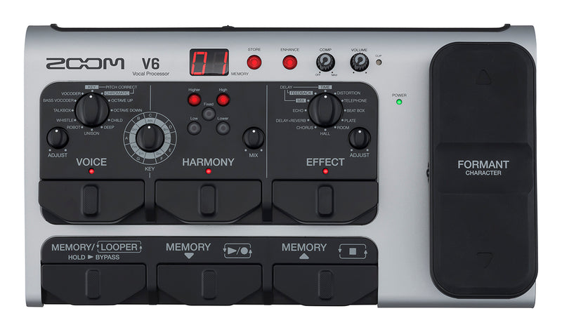 ZOOM V6 VOCAL PROCESSOR