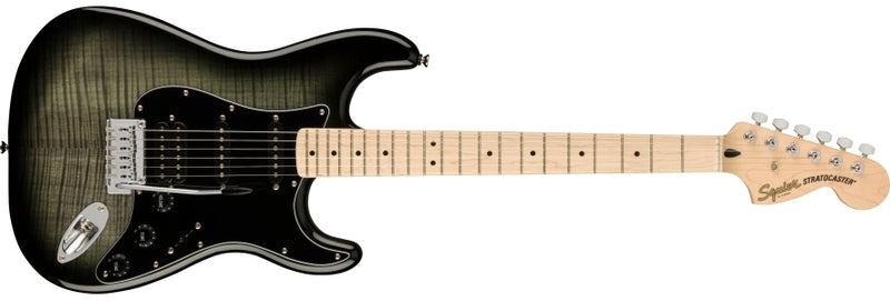 Affinity Series Stratocaster FMT HSS Maple Fingerboard Black Pickguard Black Burst