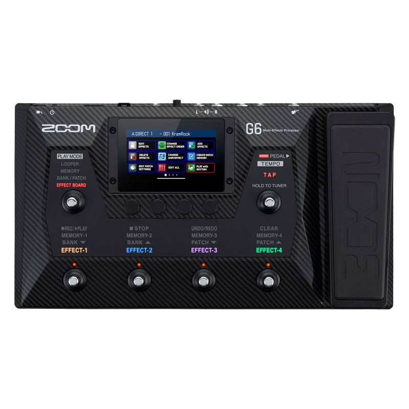ZOOM G6 GUITAR EFFECTS & AMP SIMULATOR