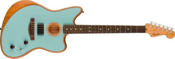 Acoustasonic Player Jazzmaster Rosewood Fingerboard Ice Blue