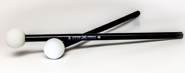 HEADHUNTERS ORB X 45W- 45MM WHITE FELT MALLETS