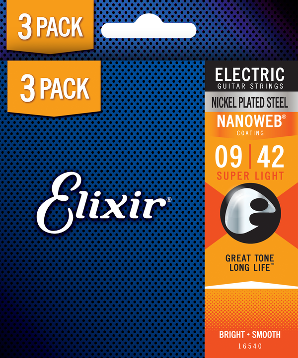 ELIXIR 16540 Electric Nano Super Light 3-Pack 9-42