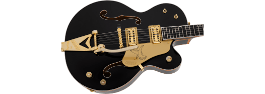 G6136TG Limited Edition Falcon Jr. with Bigsby- Ebony Fingerboard- Black