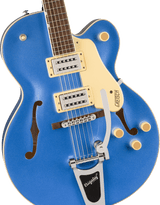 G2420T Streamliner Hollow Body with Bigsby Laurel Fingerboard Broad Tron BT-3S Pickups Fairlane Blue