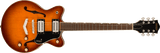 G2655 Streamliner Center Block Jr. Double-Cut with V-Stoptail Laurel Fingerboard Abbey Ale