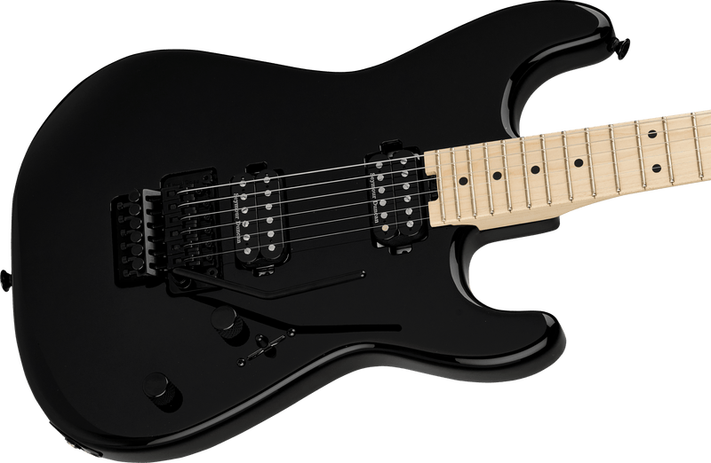 Pro-Mod San Dimas® Style 1 HH FR MPL Maple Fingerboard Gloss Black