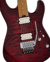 Pro-Mod Plus San Dimas® Style 1 HH FR CM Carmalized Maple Fingerboard Sangria Burst