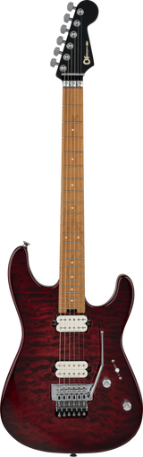 Pro-Mod Plus San Dimas® Style 1 HH FR CM Carmalized Maple Fingerboard Sangria Burst