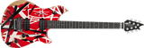 Limited Edition Wolfgang® Special Striped Series Ebony Fingerboard Red Black and White Aged