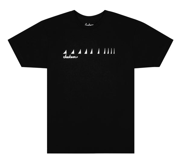 Jackson Shark Fin Neck T-Shirt Black Extra Large