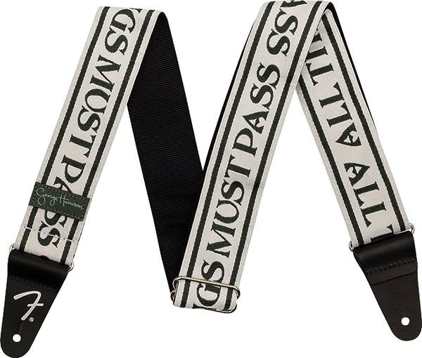 George Harrison All Things Must Pass Logo Strap White/Black 2