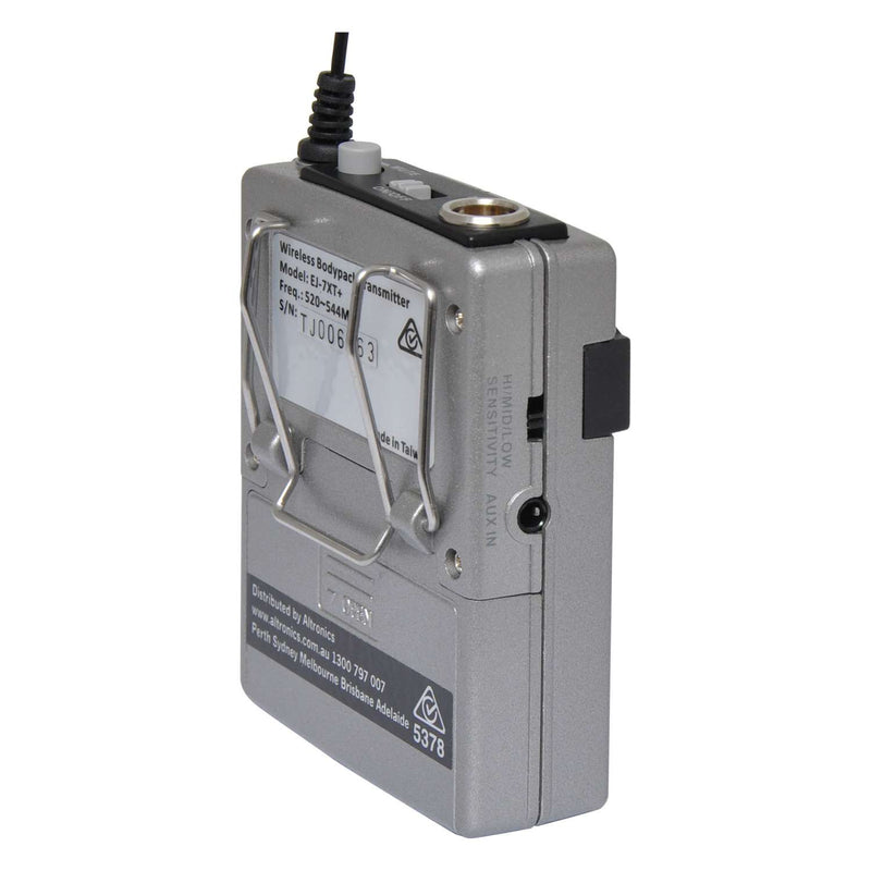 UHF Wireless Beltpack Transmitter 520-544Mhz 96 Channel