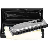 Cascha Blues Harp Series Harmonica in the Key of C Includes Case  Cloth