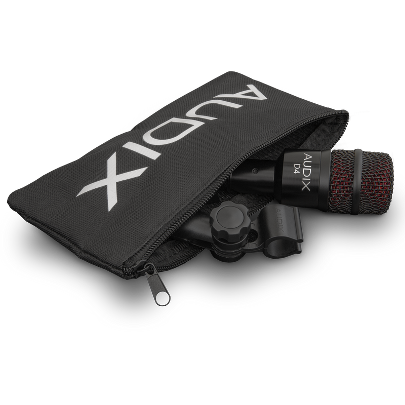 Audix D4 Prof Dynamic Instrument Microphone for Low End