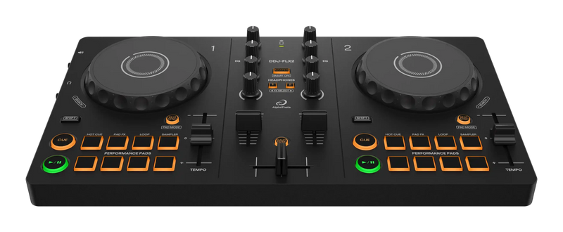 AlphaTheta DDJ-FLX2 Compact 2-Channel DJ Controller